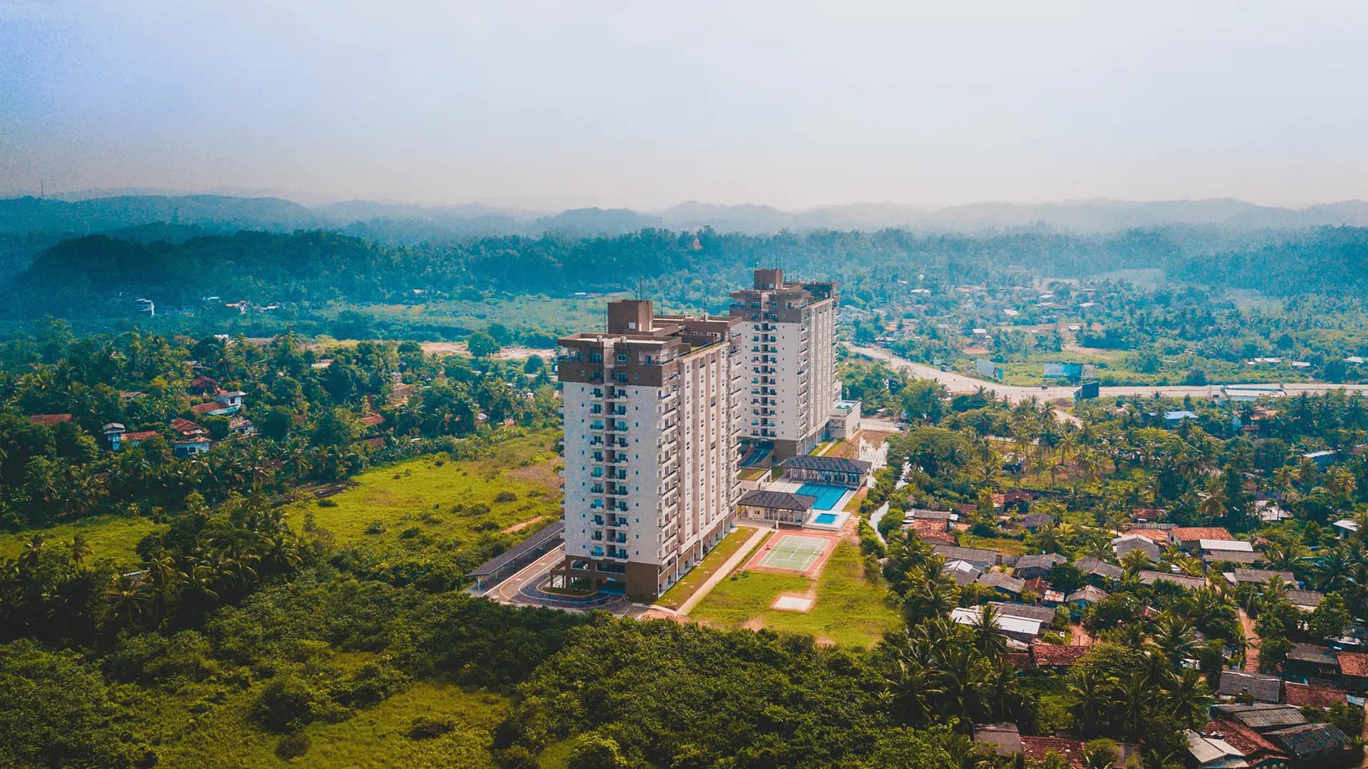 Fairway Galle - Aerial View