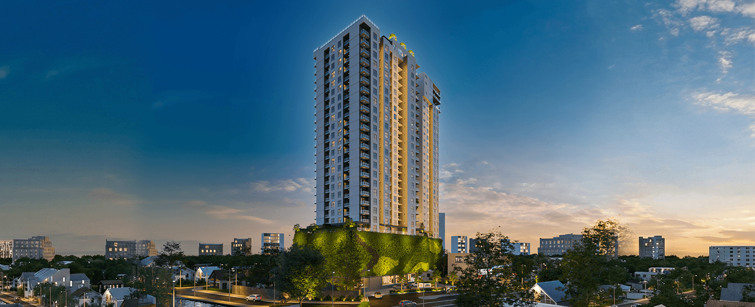 Fairway Latitude luxury apartment tower in Colombo 05